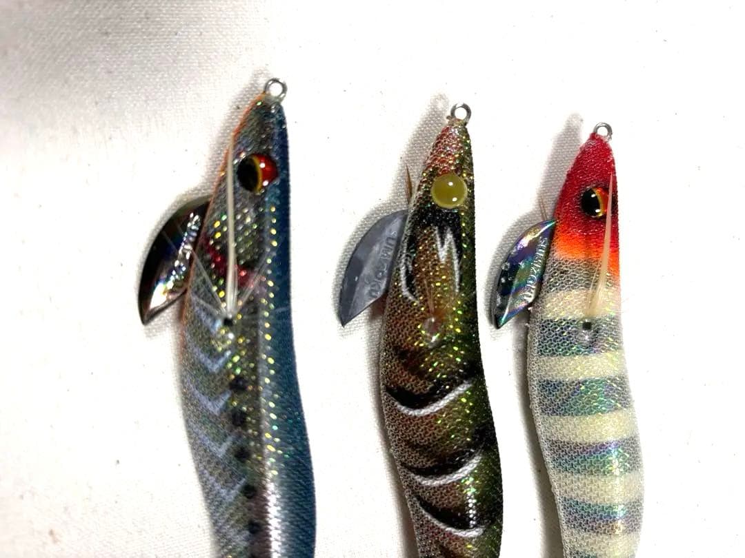 エギ 11本セット 有名メーカーまとめ売り 「ケース付き」