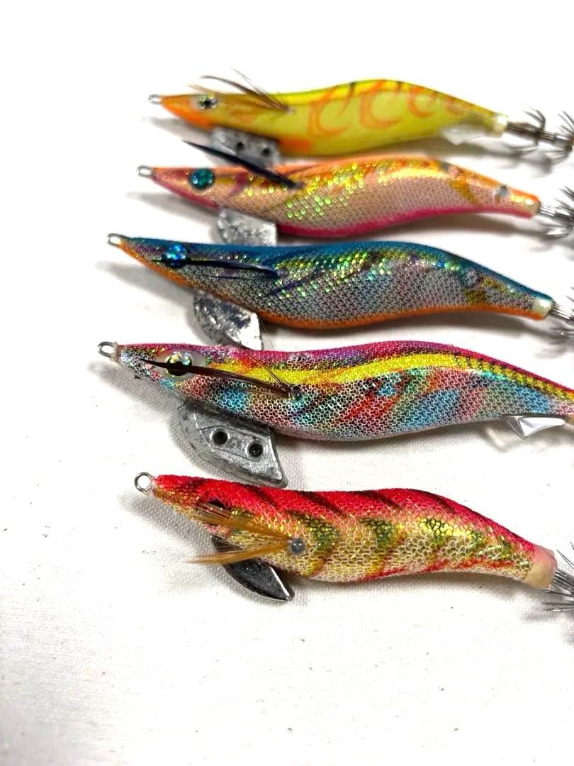 エギ 11本セット 有名メーカーまとめ売り 「ケース付き」