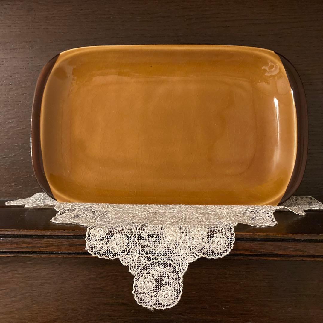 ノリタケ　STONEWARE 飴色　シチューセット　カップ&ソーサー　プレート