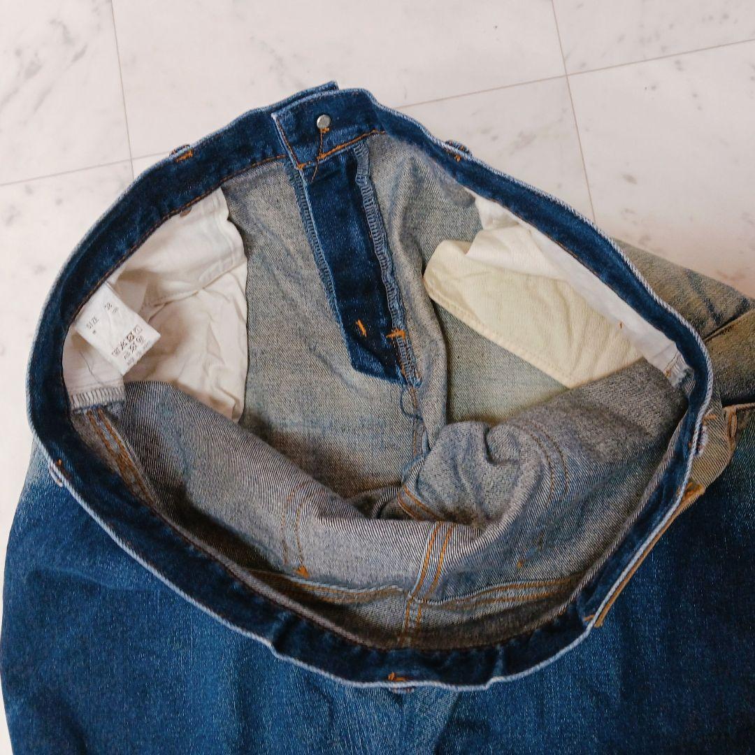 【廃盤】児島ジーンズ　岡山児島産　大きいサイズ　38　デニム　旧タグ