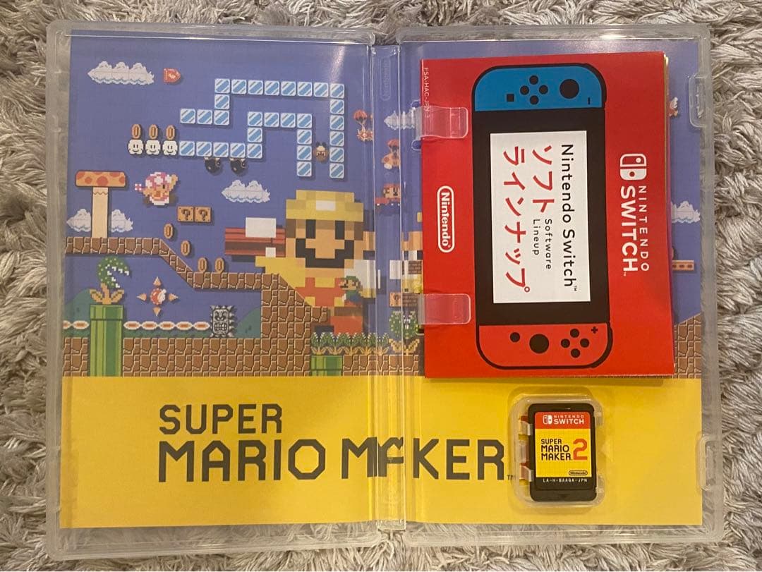 任天堂Switch カセット　スーパーマリオメーカー2 マリオカート8DX