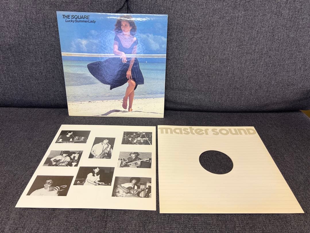 ザ・スクエア ラッキー・サマー・レディー 25AP1117 LP 1978年