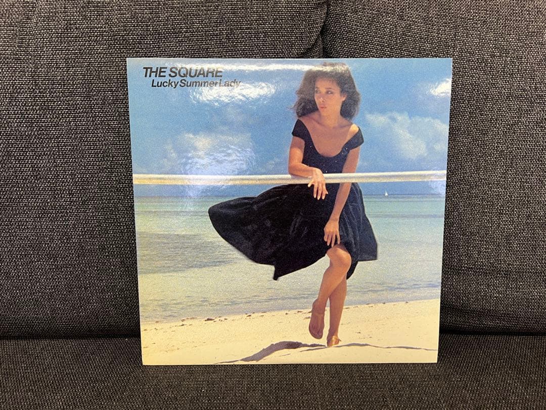 ザ・スクエア ラッキー・サマー・レディー 25AP1117 LP 1978年