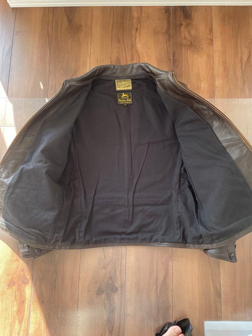 ジョーマッコイ　30sレザージャケット