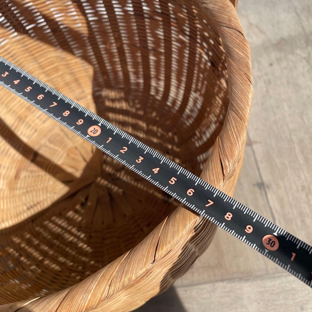 昭和レトロ　竹籠　竹細工❻個セット