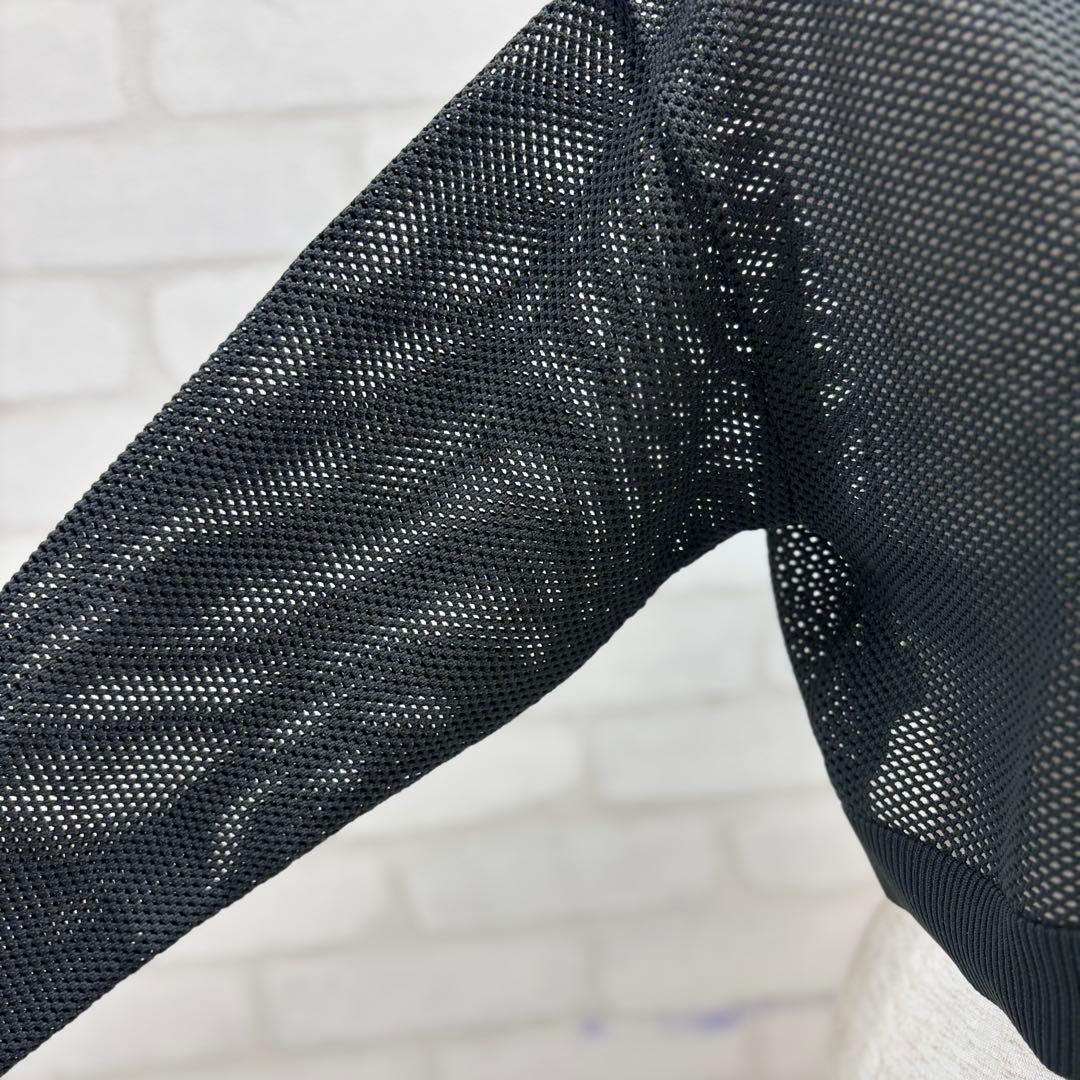 ★美品★ new balance golf メッシュジャケット M ブラック