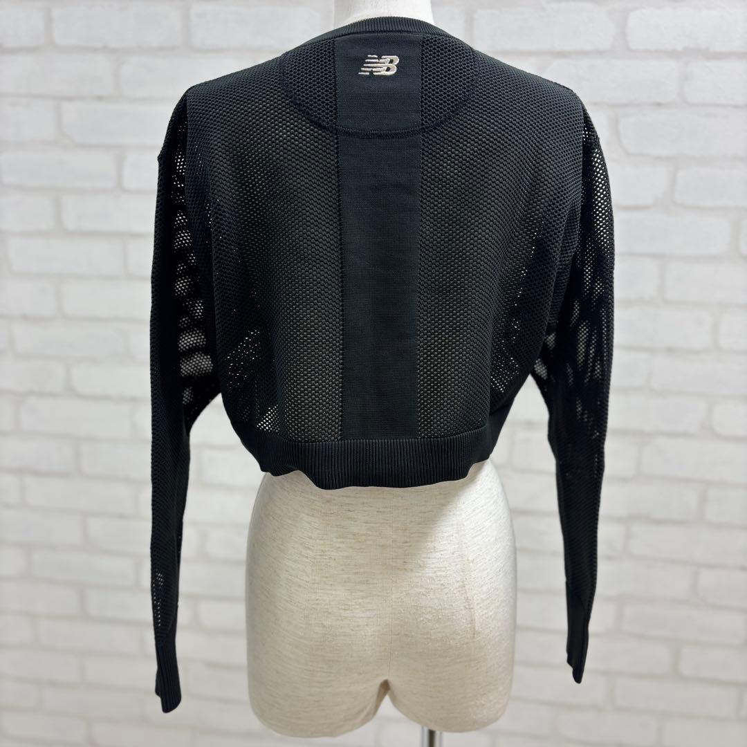 ★美品★ new balance golf メッシュジャケット M ブラック