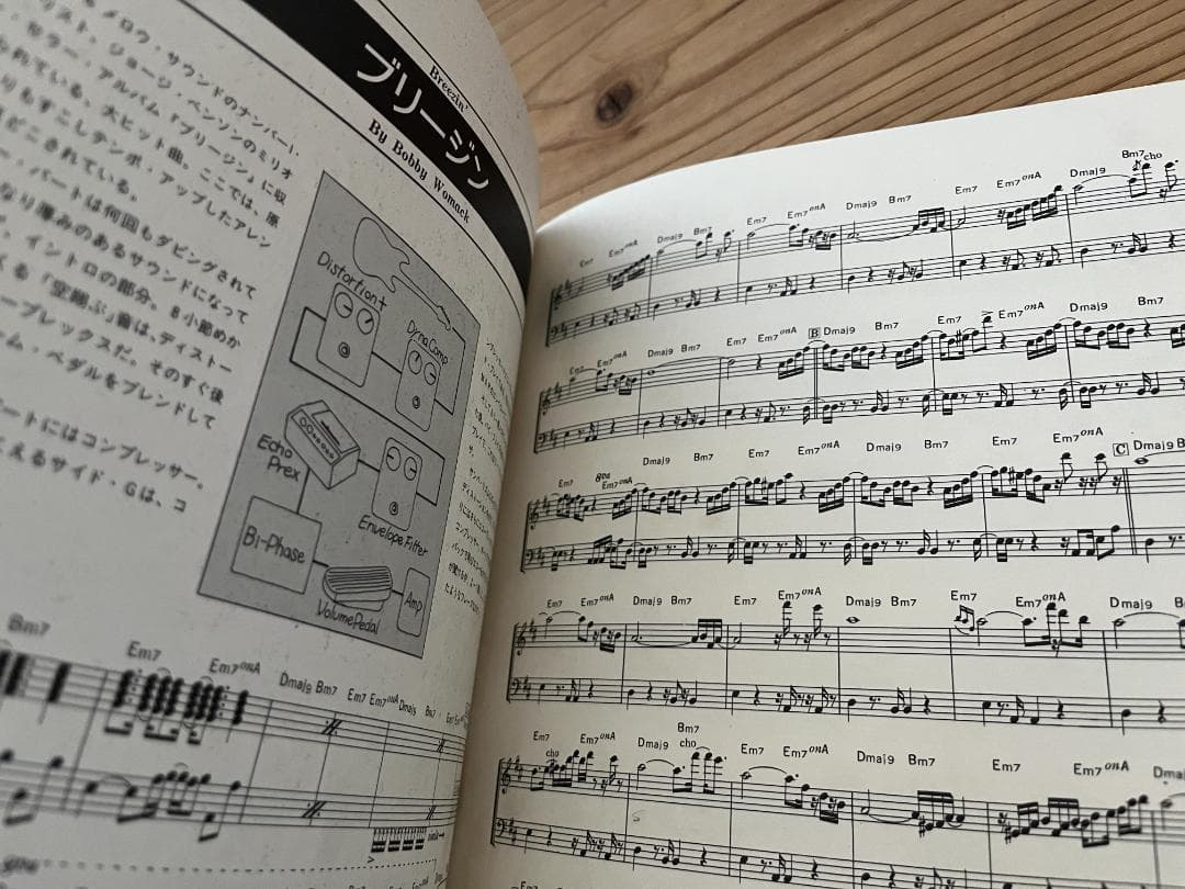 ★楽譜/高中正義/プロエフェクトサウンド/ギタースコア/シートレコード付き