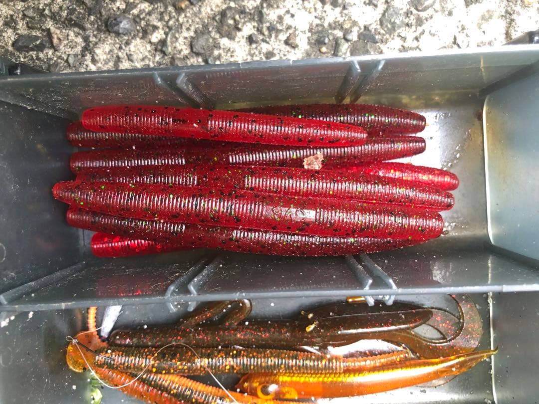 バス釣り引退セット　ゲーリーヤマモトその他ワーム