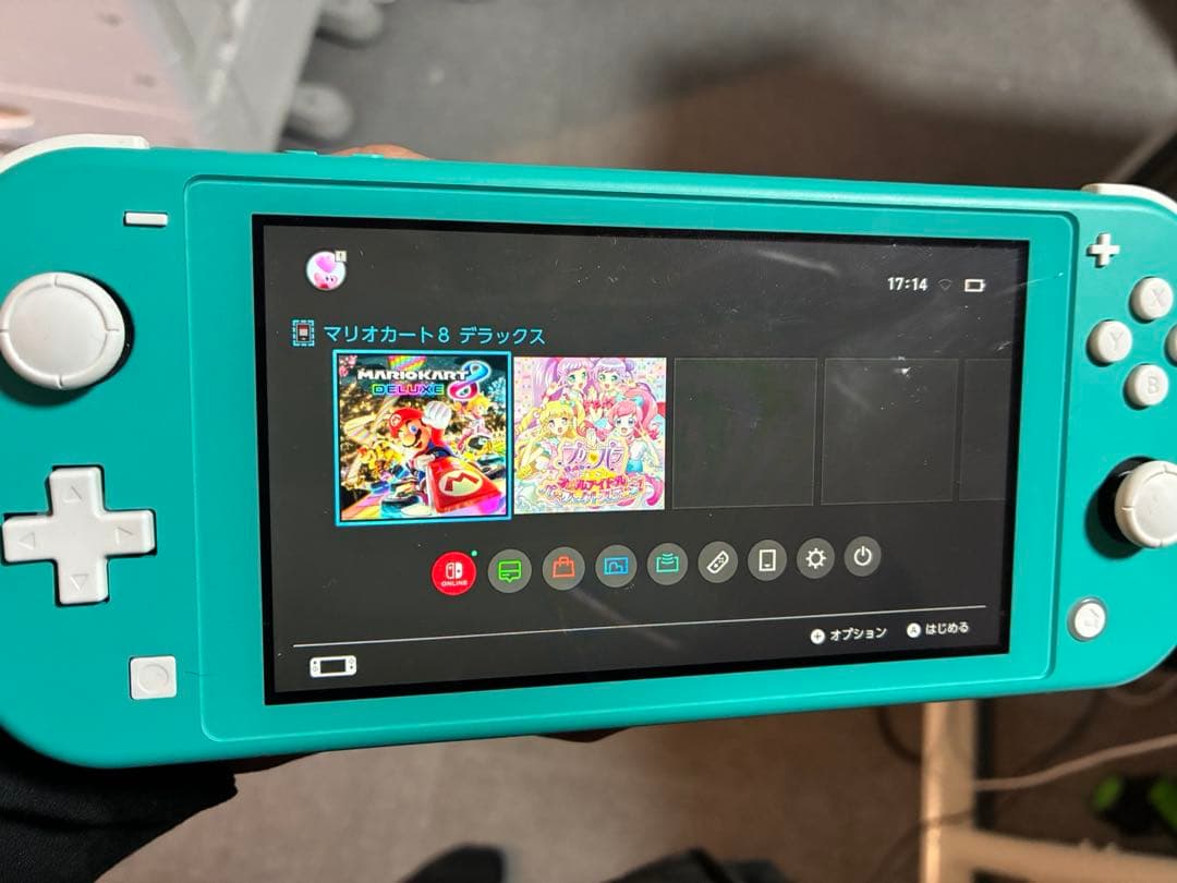 任天堂 Switch Lite ターコイズ　本体のみ　中古品