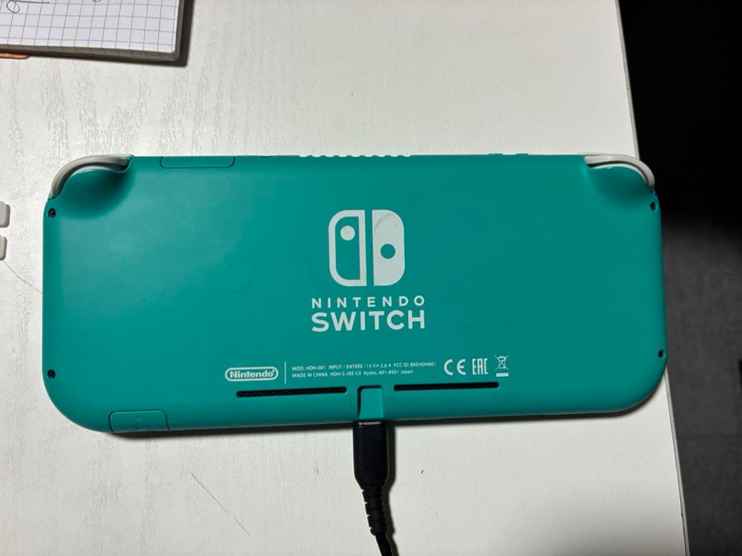 任天堂 Switch Lite ターコイズ　本体のみ　中古品