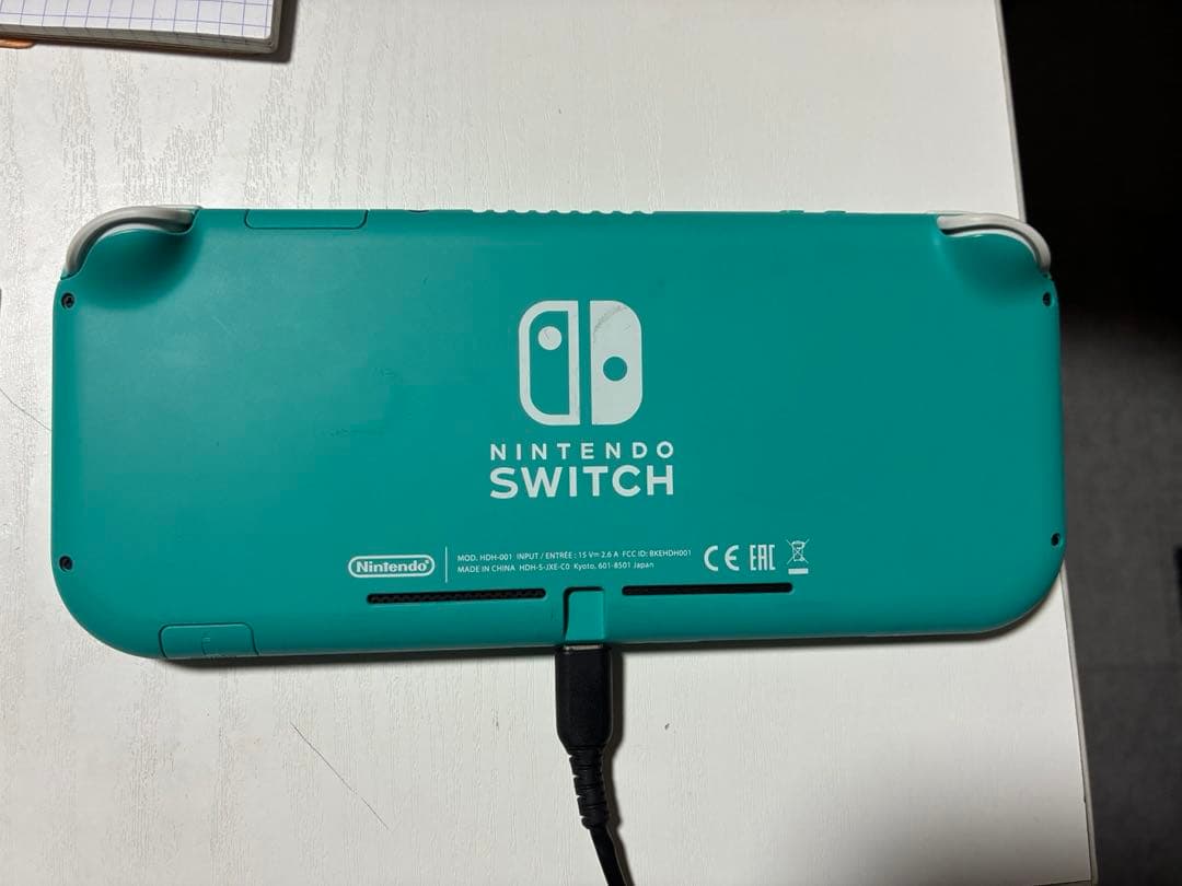 任天堂 Switch Lite ターコイズ　本体のみ　中古品