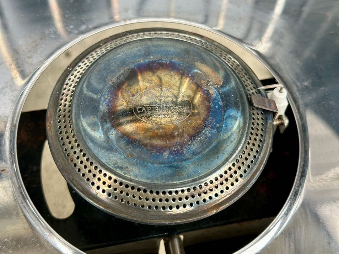 美品 キャプテンスタッグ ツーバーナーコンロ M-8254 アウトドア