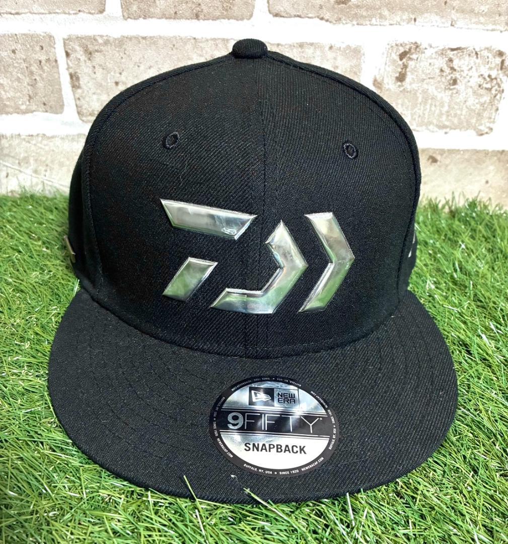 【早い者勝ち✨】ダイワ ニューエラ ゴアテックス ロゴキャップ ブラック 黒