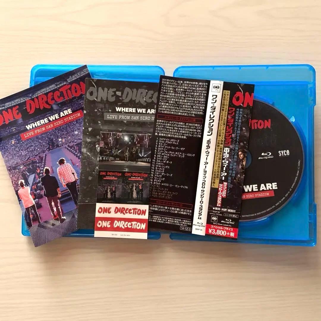 ワンダイレクション　CD、Blu-ray