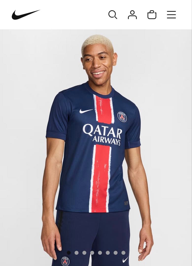 【新品・タグ有り】パリ・サンジェルマン 24/25 ユニフォーム NIKE L