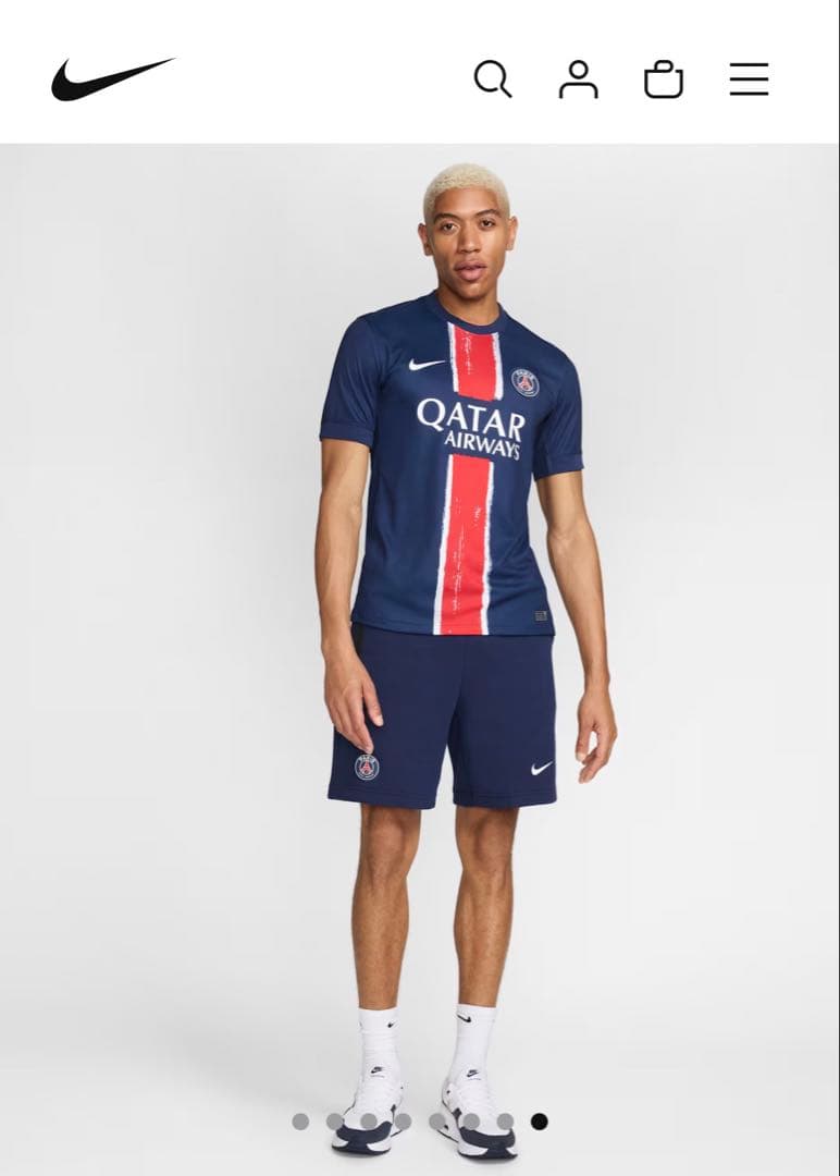 【新品・タグ有り】パリ・サンジェルマン 24/25 ユニフォーム NIKE L