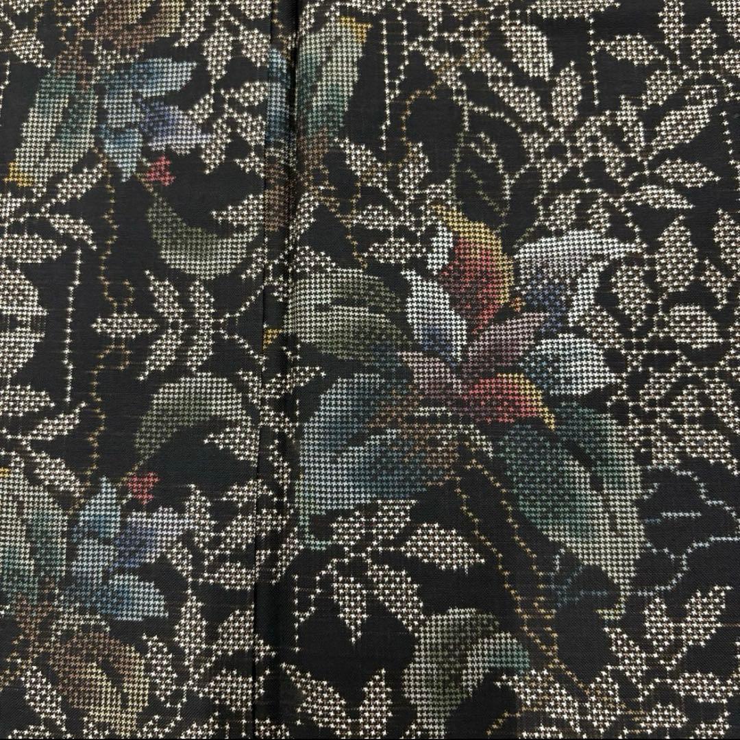 本場大島紬 泥染め ワンピース・羽織 2way 証紙有り