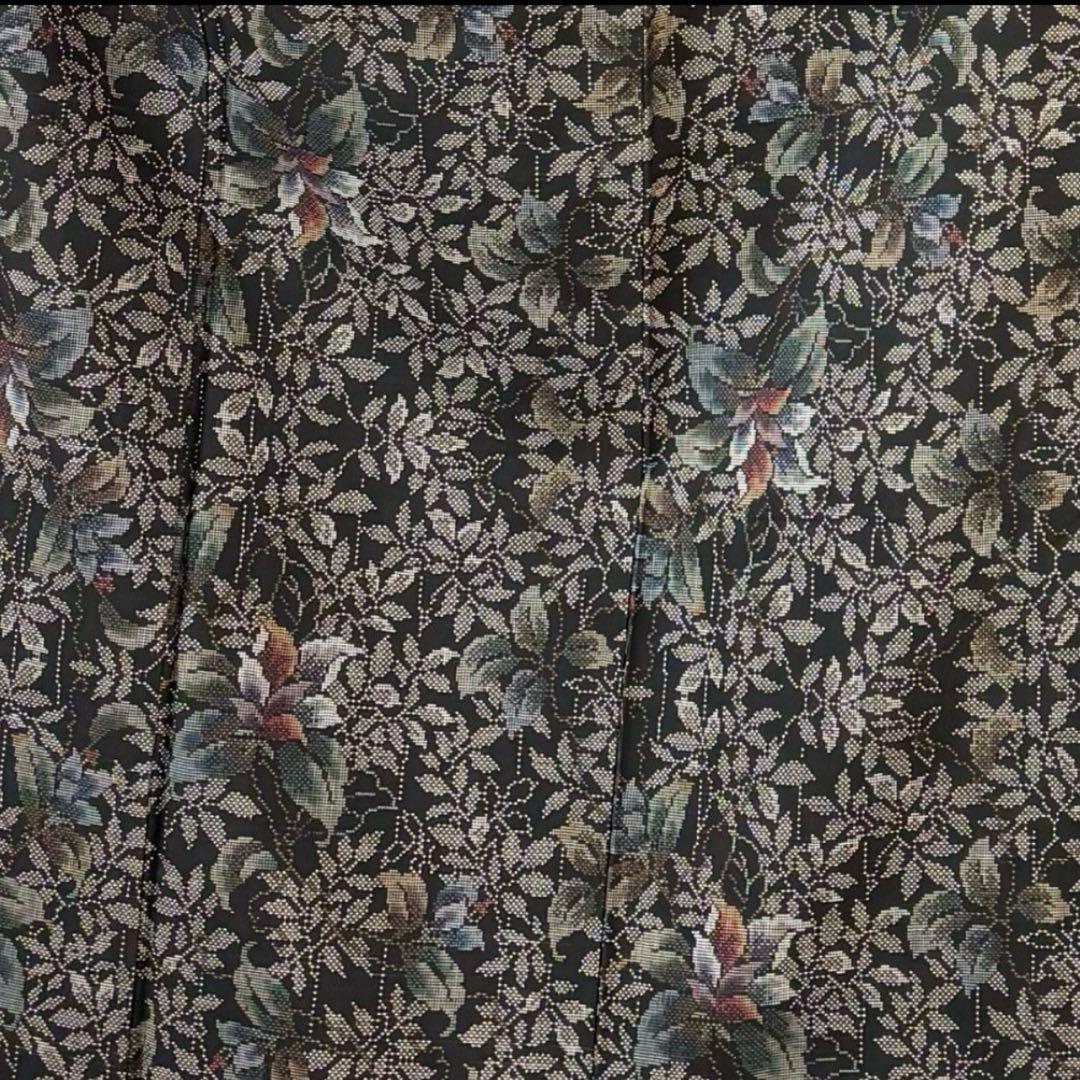 本場大島紬 泥染め ワンピース・羽織 2way 証紙有り