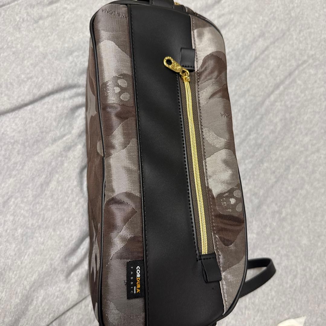 MARK & LONA 迷彩シューズバッグ