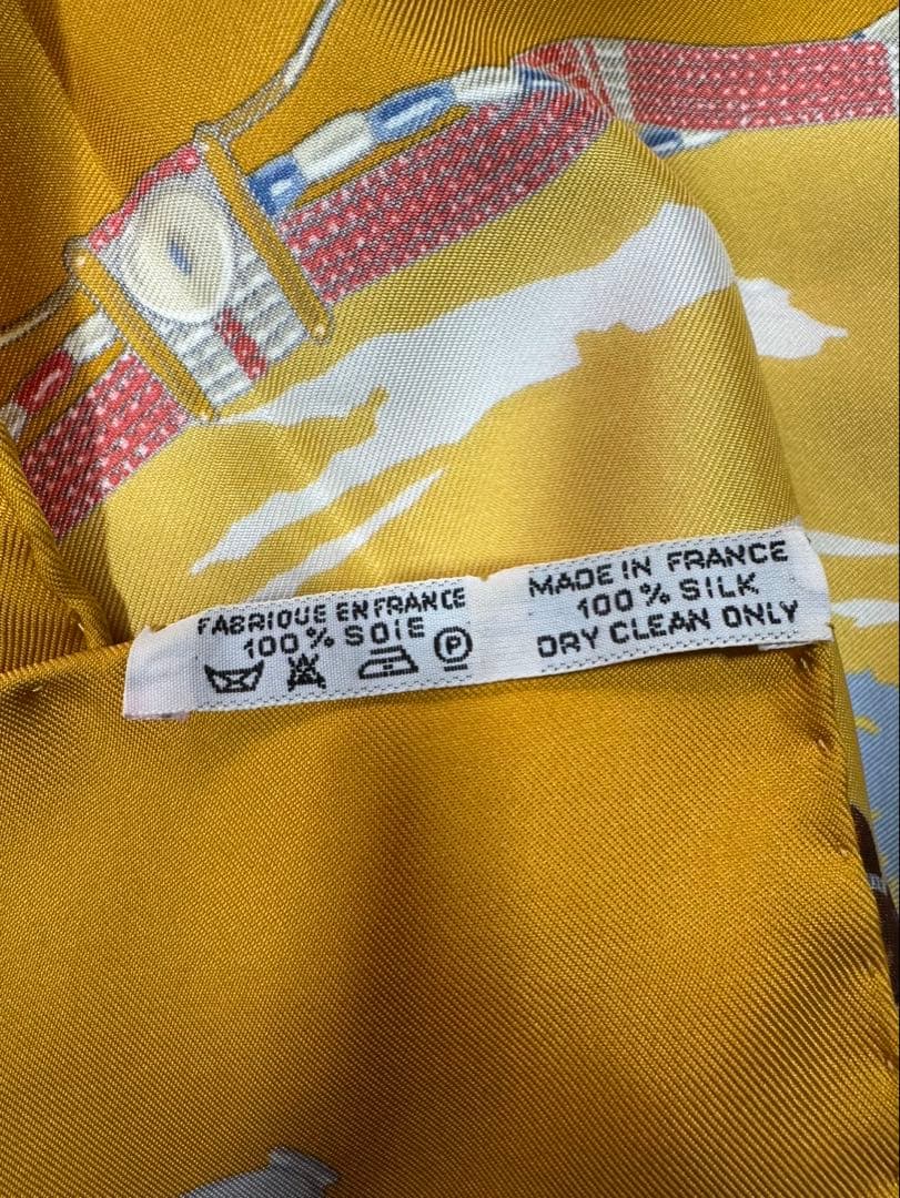 最終値下げ エルメスHERMES カレ90 ケニアの真珠スカーフ レディース