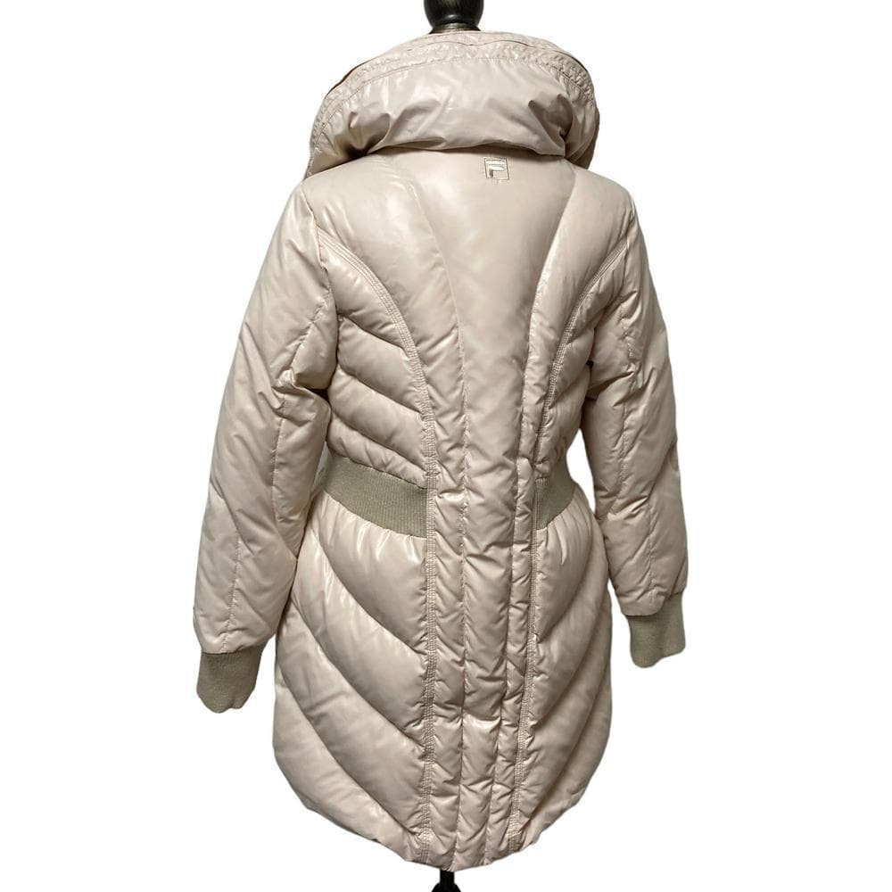 【GOLFウェア】FILA GOLF ロングダウン ジャケット ウェア 刺繍