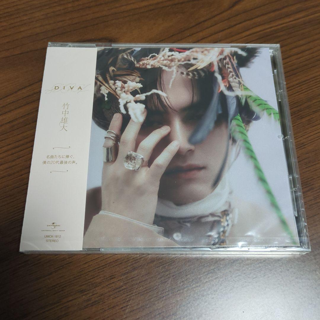 竹中雄大 DIVA カバーアルバム ステッカー bubble コースター
