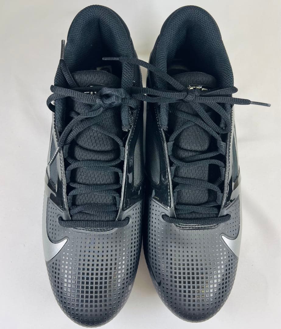 NIKE Alpha アメフト ポイントスパイク 黒 30