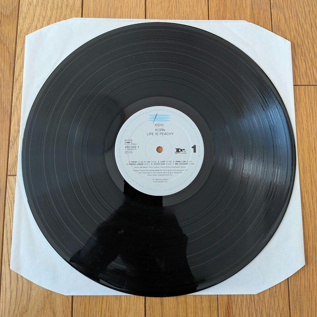 KORN / Life Is Peachy オリジナル盤 レコード LP