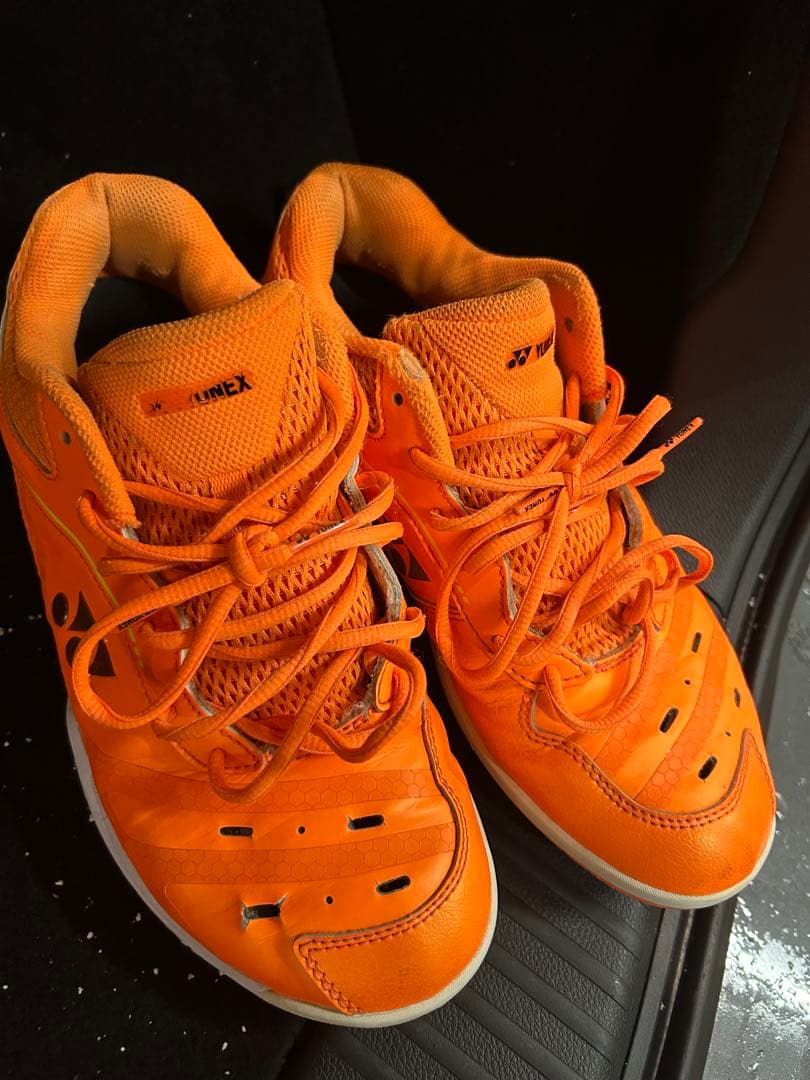 YONEX SHB-65 バドミントンシューズ オレンジ27.0cm