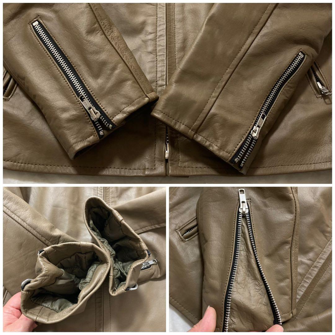 ア*ス様 HORN WORKSホーンワークス　レザージャケット　バッファロー　古