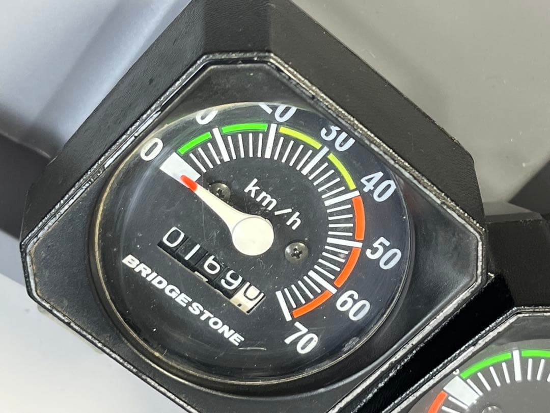 ブリヂストン　アナログ　スピードメーター　スーパーカー自転車　当時物