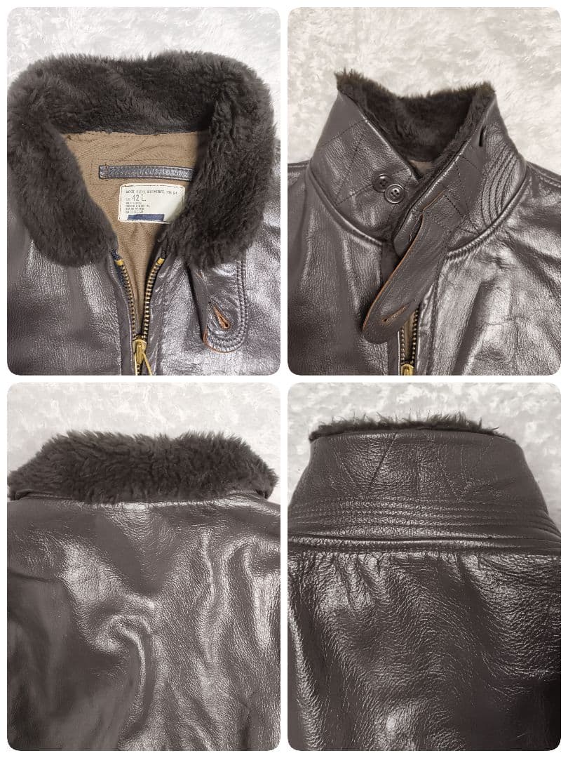 極美品 80s type G-１米軍実物 42 ダークブラウン ORCHARD