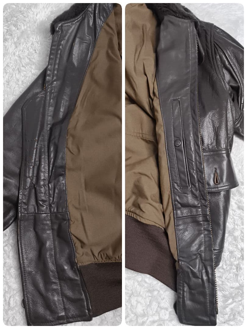 極美品 80s type G-１米軍実物 42 ダークブラウン ORCHARD