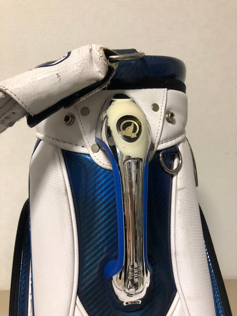 【送料込み】廃盤　高級HONMA TOUR WORLD キャディバッグ 青　白