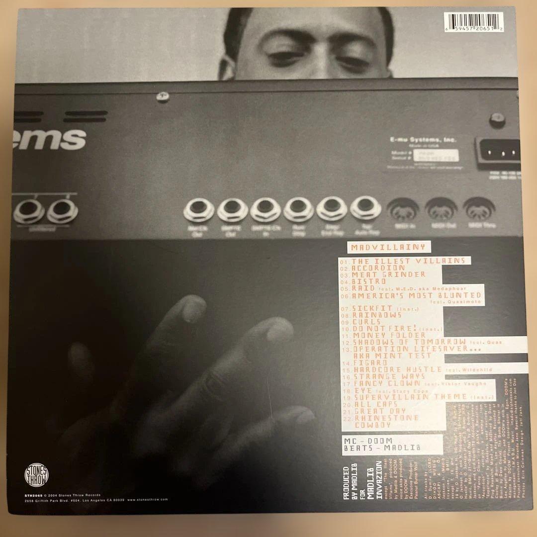 Madvillain - Madvillainy mfdoom レコード
