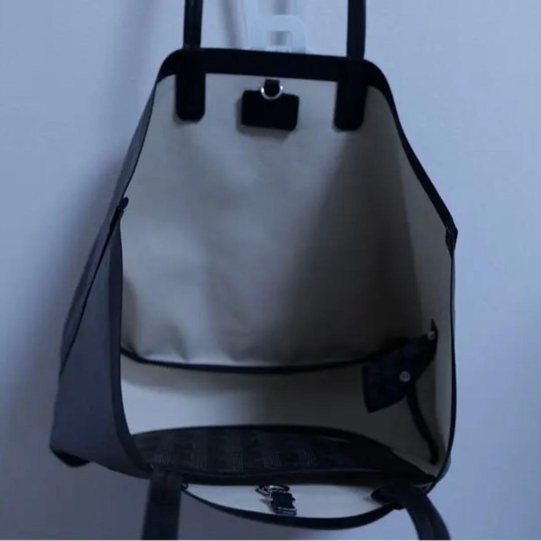 【未使用】LACOSTE トートバッグ 黒 A4収納 通勤通学