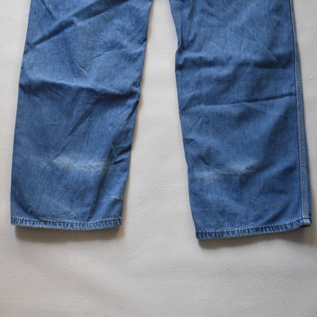 90s Carharttペインターパンツ インディゴ ライトオンス W33デニム