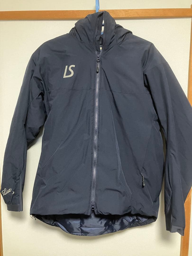 ルースイソンブラ　中綿ダウンジャケット　サイズL ネイビー