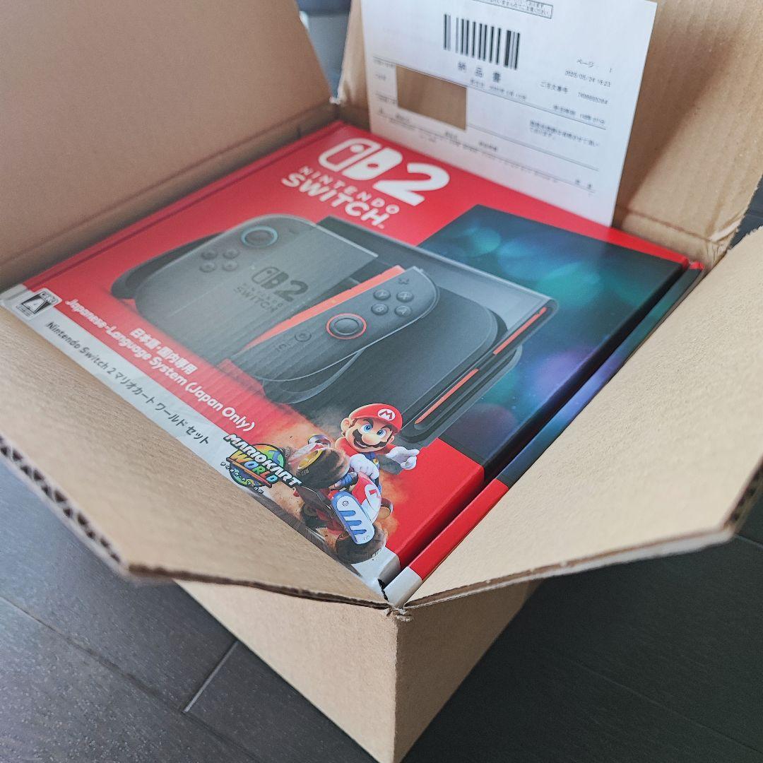 新品未開封 Nintendo Switch 2 マリオカートワールドセット