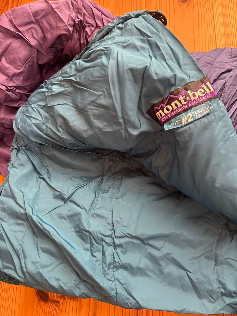 mont-bell エクセルロフト #2 レギュラー 寝袋 美品