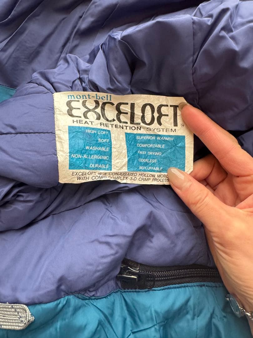 mont-bell エクセルロフト #2 レギュラー 寝袋 美品
