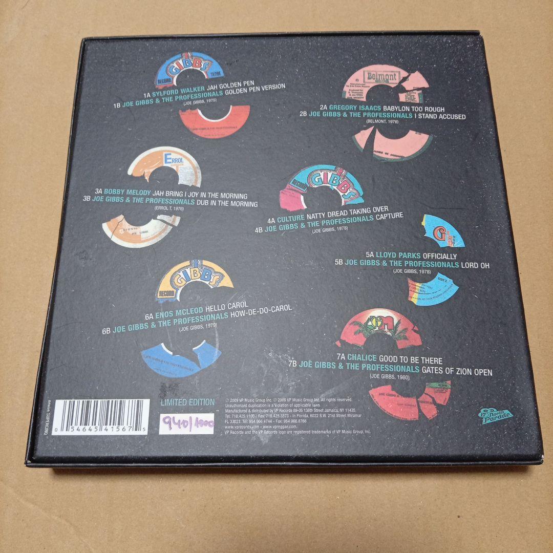 JOE GIBBS SPECTACULAR 新品 7枚組 レゲエ レコード