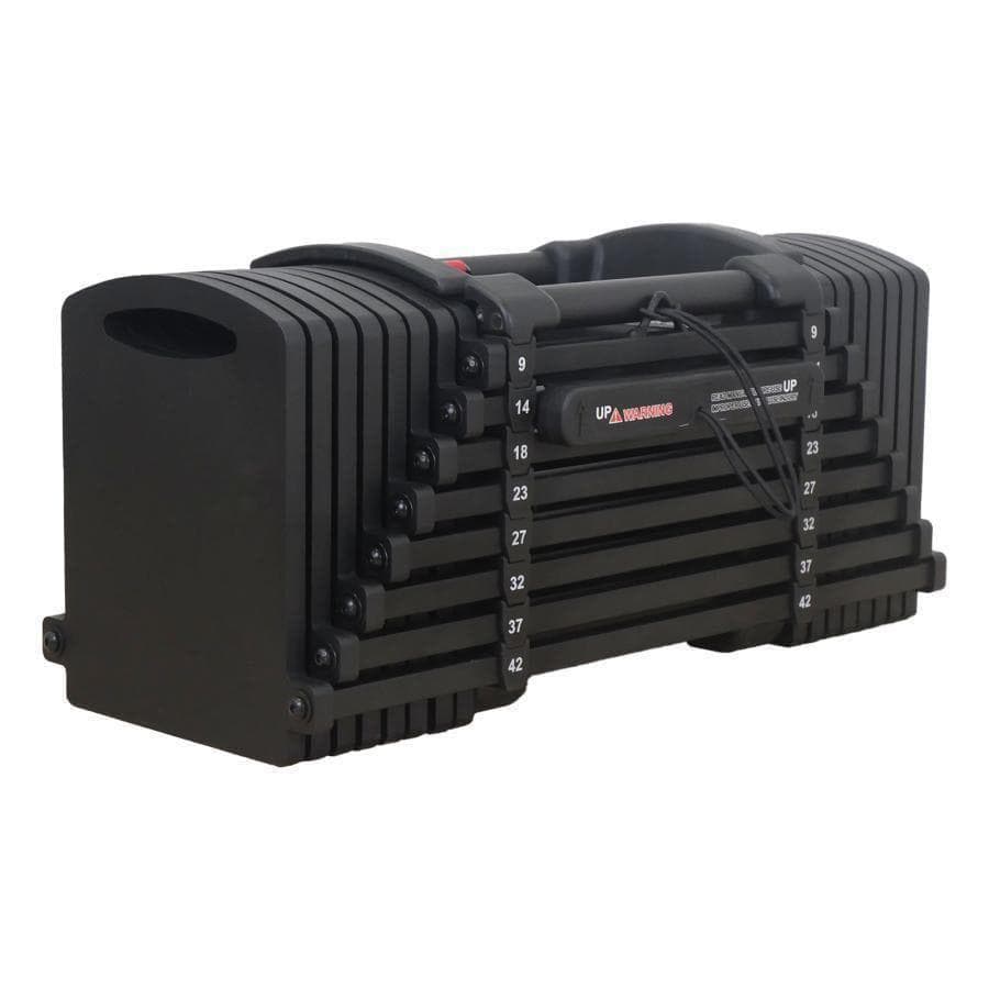 パワーブロック ダンベル 可変式 筋トレ 42kg 単品 24段階調節 2824