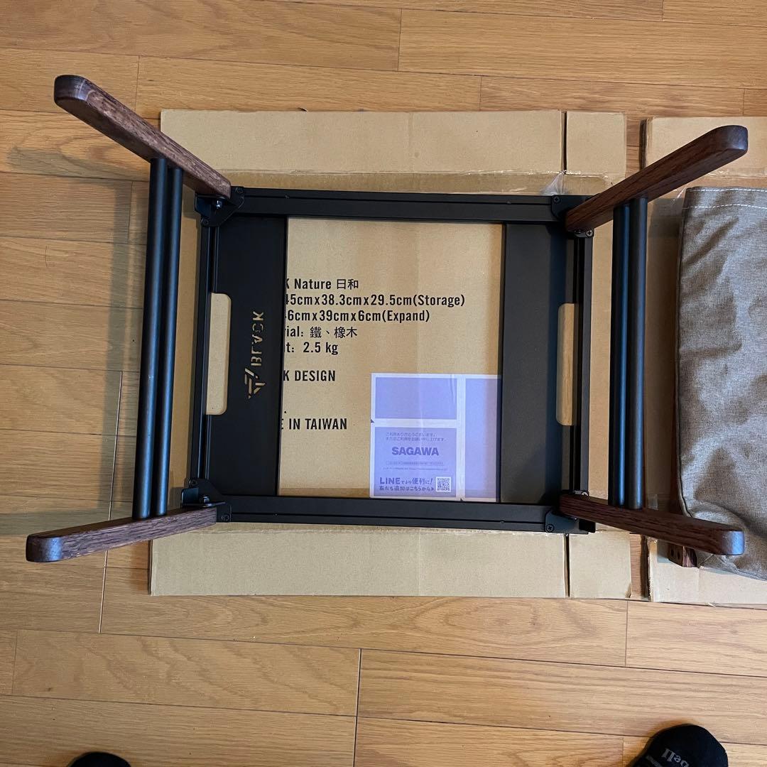 ブラックデザイン　ハレテーブル 日和テーブル　セット　使用1回