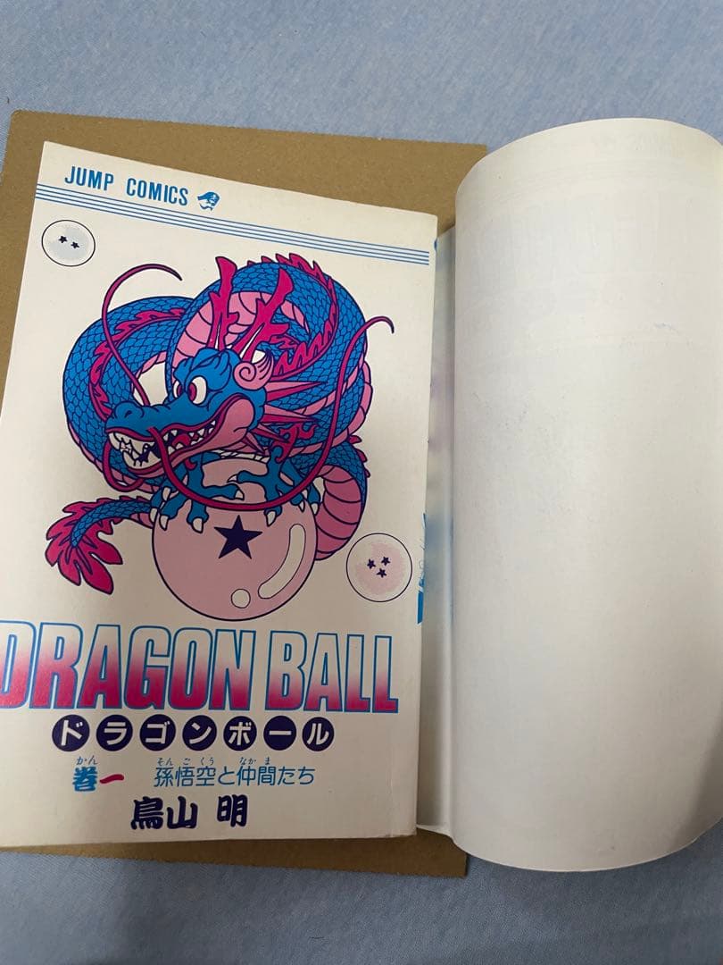 【初版本】DRAGON BALL ドラゴンボール 1巻 旧装版 鳥山明 旧表紙