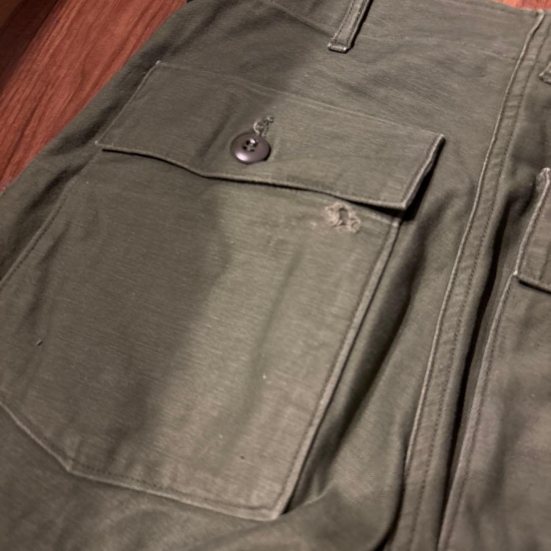 US ARMY 70s 米軍 OG-107 ベイカーパンツ1977年製 実物