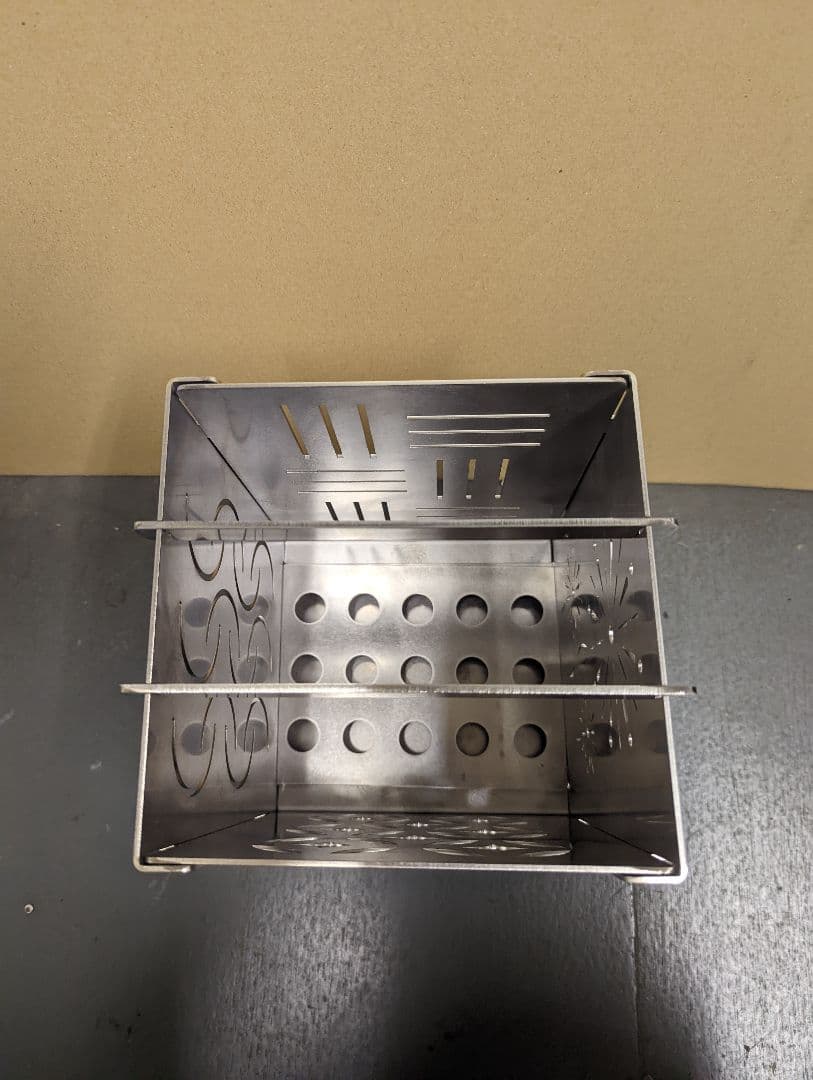 組み立て式焚き火台③