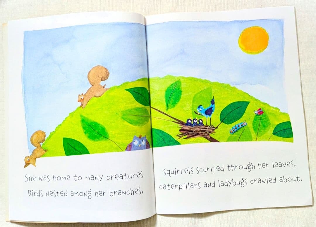 確認用◆洋書☆オススメ 英語絵本『A Grand Old Tree』◆