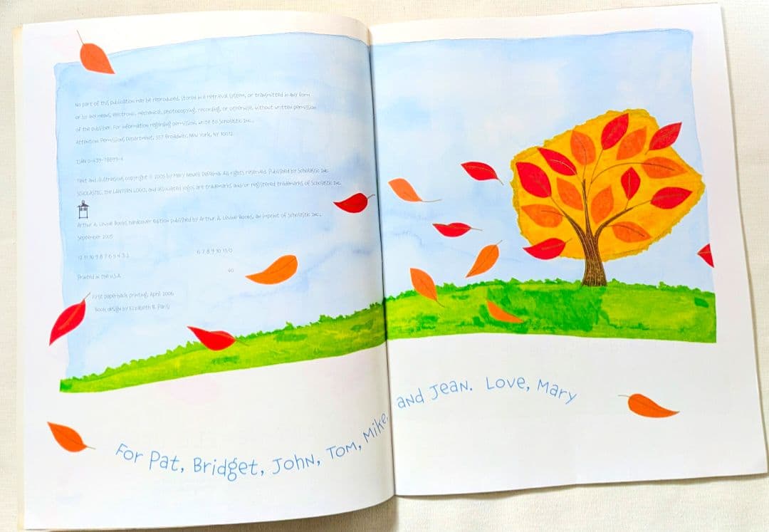 確認用◆洋書☆オススメ 英語絵本『A Grand Old Tree』◆